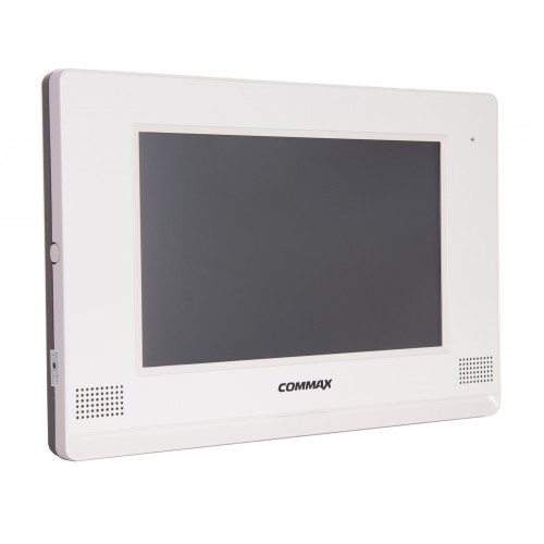 COMMAX CDV-1020AE (Белый) Монитор цветного видеодомофона, 10.2", TFT LCD, PAL/NTSC, LED подсветка, Toch Screen, hands free, память на 128 кадров, 318х215х53мм, AC 110-240В