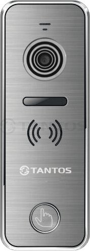Tantos iPanel 1+ (Metal) Вызывная панель видеодомофона, 800ТВЛ