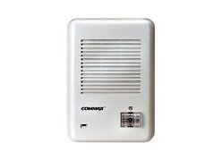 COMMAX DR-201D 2-х проводное внешнее переговорное устройство, пластик, накладное крепление 140х100х40мм, работает с DP-201R.