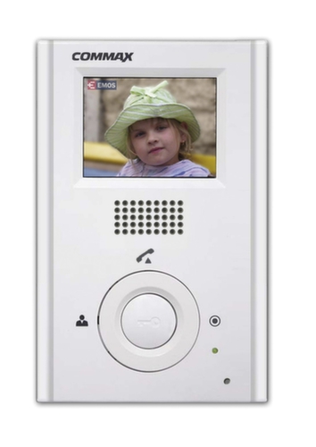 COMMAX CDV-35HM/VIZIT (Белый) Монитор цветного видеодомофона, адаптирован к VIZIT