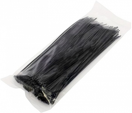 Cieffeplast Хомут-стяжка nylon 100х2.5мм, черный, в упак. 100шт, Cieffeplast
